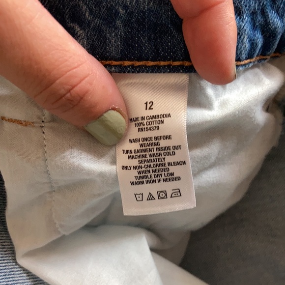 Aeropostale 90s distressed baggy Mom jeans - Picture 5 of 8